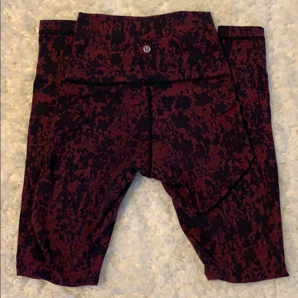 High Waisted Lululemon Wunder Under Leggings